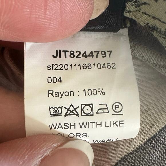 SHEIN Beautiful Tropical Maxi Skirt Sz. 3X - Picture 5 of 5